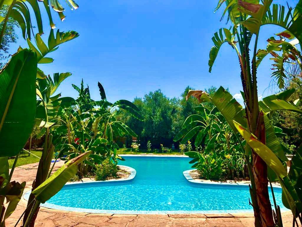 Bed and Breakfast Le Domaine De Carole Marrakech Douar Akkara Exterior foto