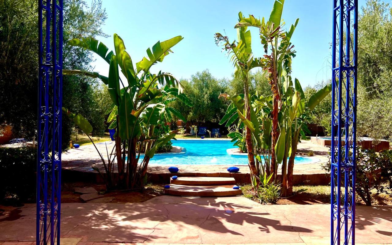 Bed and Breakfast Le Domaine De Carole Marrakech Douar Akkara Exterior foto