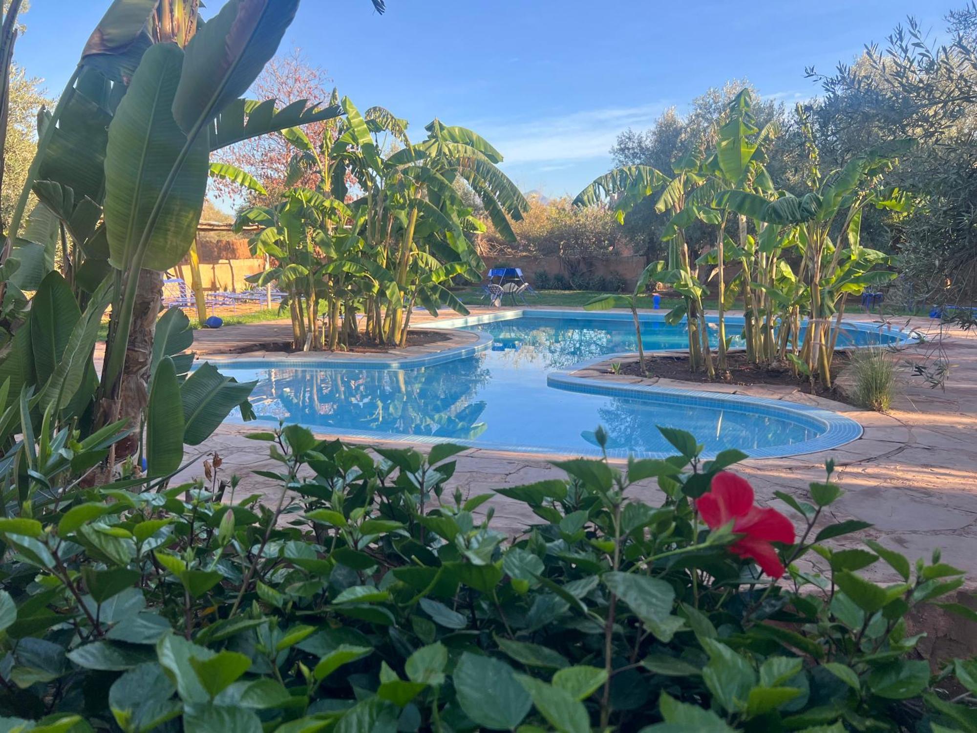 Bed and Breakfast Le Domaine De Carole Marrakech Douar Akkara Exterior foto