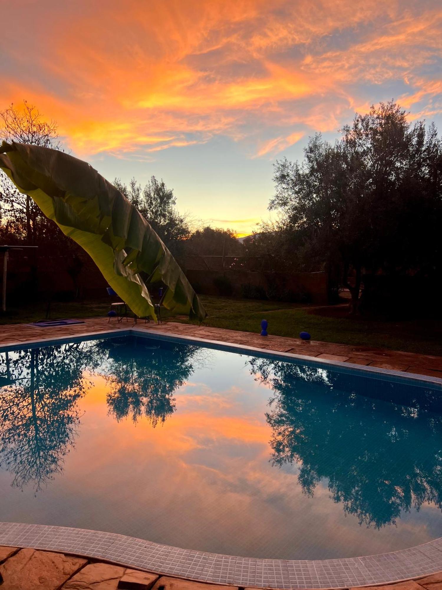 Bed and Breakfast Le Domaine De Carole Marrakech Douar Akkara Exterior foto